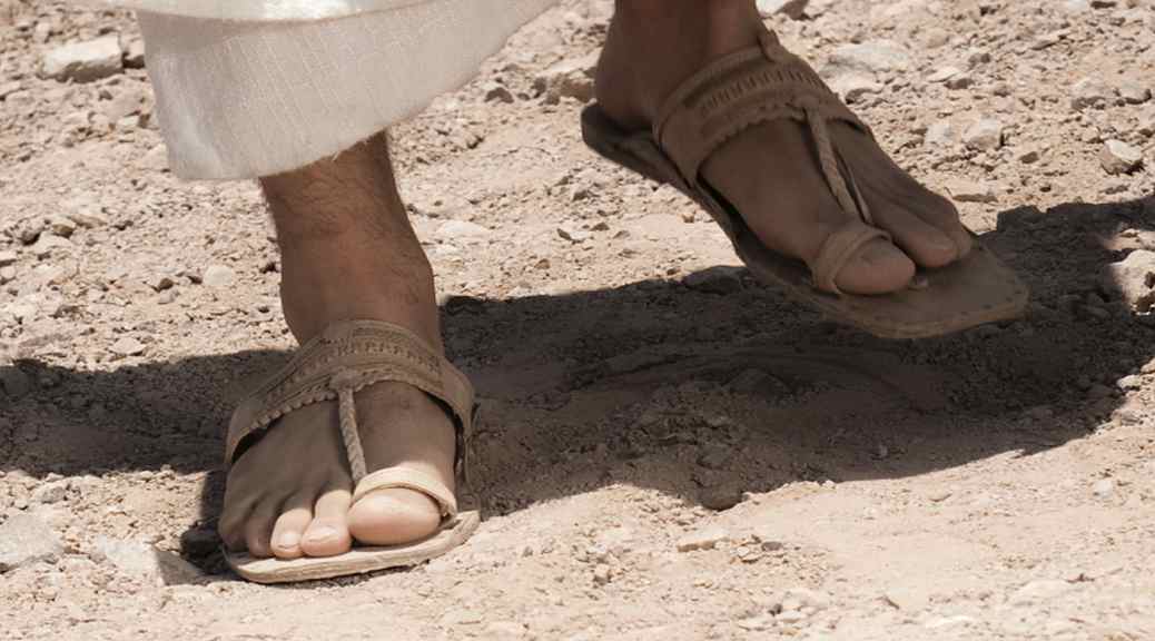 Follow in the footsteps of Jesus